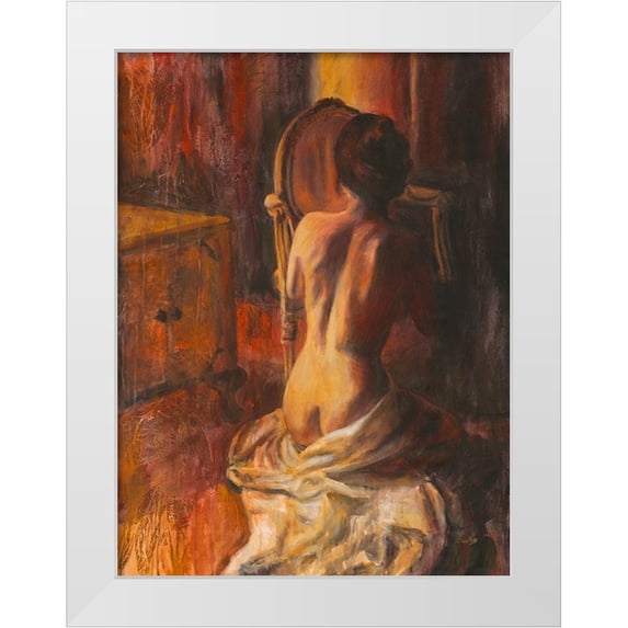 van den Bogerd, Escha 25x32 White Modern Wood Framed Museum Art Print Titled - Rimanere