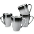 thumbnail image 1 of Vancasso Coffee Mugs Set of 4, 20oz Large Stoneware Mug, Tea Cups with Handle, Dishwasher and Microwave Safe, Gray, 1 of 8