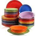 thumbnail image 1 of vancasso Bonita Muticolour Dinner Set- 36 Pieces Stoneware Dinnerware Set for 12, 1 of 8