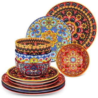 Mainstays by Becky G. & Alejandra Bamboo Melamine 12-Piece