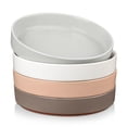 thumbnail image 1 of Vancasso Pasta Bowls Set of 4, 38 oz Stoneware Salad Bowls with Wide and Shallow, Salad Bowls for Serving Soup, Pasta, Microwave & Dishwasher Safe, Colorful, 1 of 8