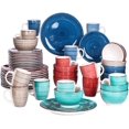 vancasso, Series Bella, 48Piece Stoneware Dinnerware Set, Mixcolour