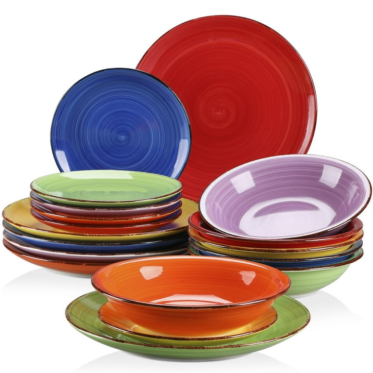 vancasso, Series Bonita, 18-Piece Stoneware Dinnerware Set
