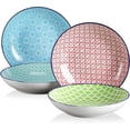 thumbnail image 1 of vancasso, Series Macaron, 4-Piece Porcelain Soup Bowl Set, Colourful Dinner Set, 8.5 inch, 1 of 7