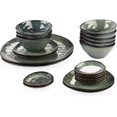 thumbnail image 1 of vancasso, Series Starry, 22-Piece Stoneware Dinnerware Set, Green Dinner Set, Service for 8, 1 of 7