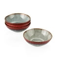 thumbnail image 1 of vancasso Starry 4-Piece Cereal Bowls Vintage Look Ceramic Red Kiln Change Glaze 8 inch Large Serving Bowl, Soup/Mixing/Fruit/Noodle/Ramen China Bowl, Capacity of Bowls 550 ml(17.5 * 17.5 * 5.5cm), 1 of 8