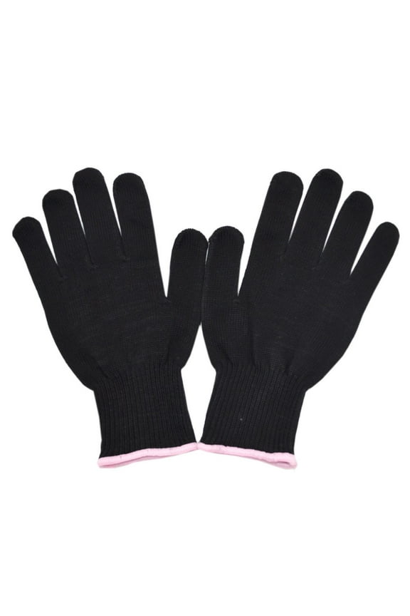 vankin Heat Protection Gloves， 1 Pair, Non-Slip, Insulated Hair Styling Gloves for Curlers and Straighteners, Flexible, Comfortable Design for Both Hands Clearance