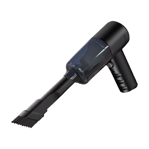 vankin Portable Car Vacuum Cleaner, Powerful Handheld Wet and Dry Vac for Home, Kitchen Cleaning, Dual Use with High-Speed Motor, Includes Multiple Suction Heads and Data Cable Clearance