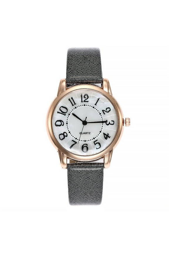 vansvar Women's Casual Watch for Elderly Men Quartz Leather Band Womens Watch with Interchangeable Bands Newv Strap Womens Leather Watches Watch Analog Womens Wrist Watch Wrist Watch Stainless St