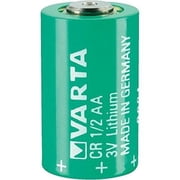 varta cr 1/2 aa series lithium 3 v 950 mah cylindrical battery