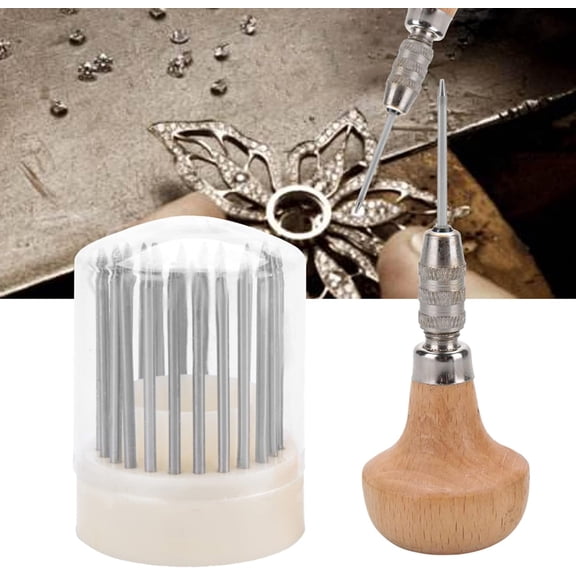 vasee 23pcs Beading Tools Set Diamond Setting Graver Beader for Jewelry Making