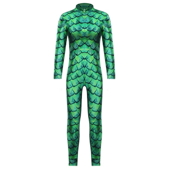 vastwit Girls Gymnastic Leotard One Piece Full Cover Unitard Athletic Bodysuit Dancewear Green 145-150/L
