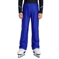 thumbnail image 1 of vastwit Kids Boys Figure Skating Pants Sports Dance Trousers Athletic Sweatpants for Training & Practice Royal Blue 12, 1 of 7