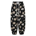 thumbnail image 1 of vastwit Kids Boys Girls Bohemian Beach Trousers Casual Printed Harem Bloomer Cotton Linen Pants Type G 140, 1 of 7