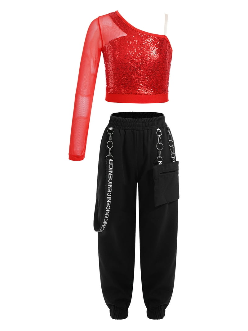 Pantalon Jogger Cargo Coton – Danse Hip-hop Jazz, Pantalon De Rue Garçon Taille Unique