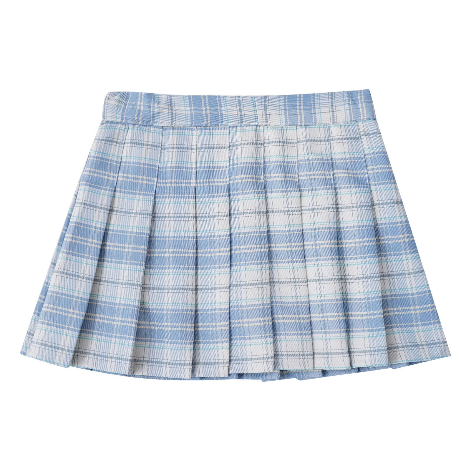 vastwit Kids Girls Plaid Skirt School Uniform Mini Skirt Tennis Golf ...