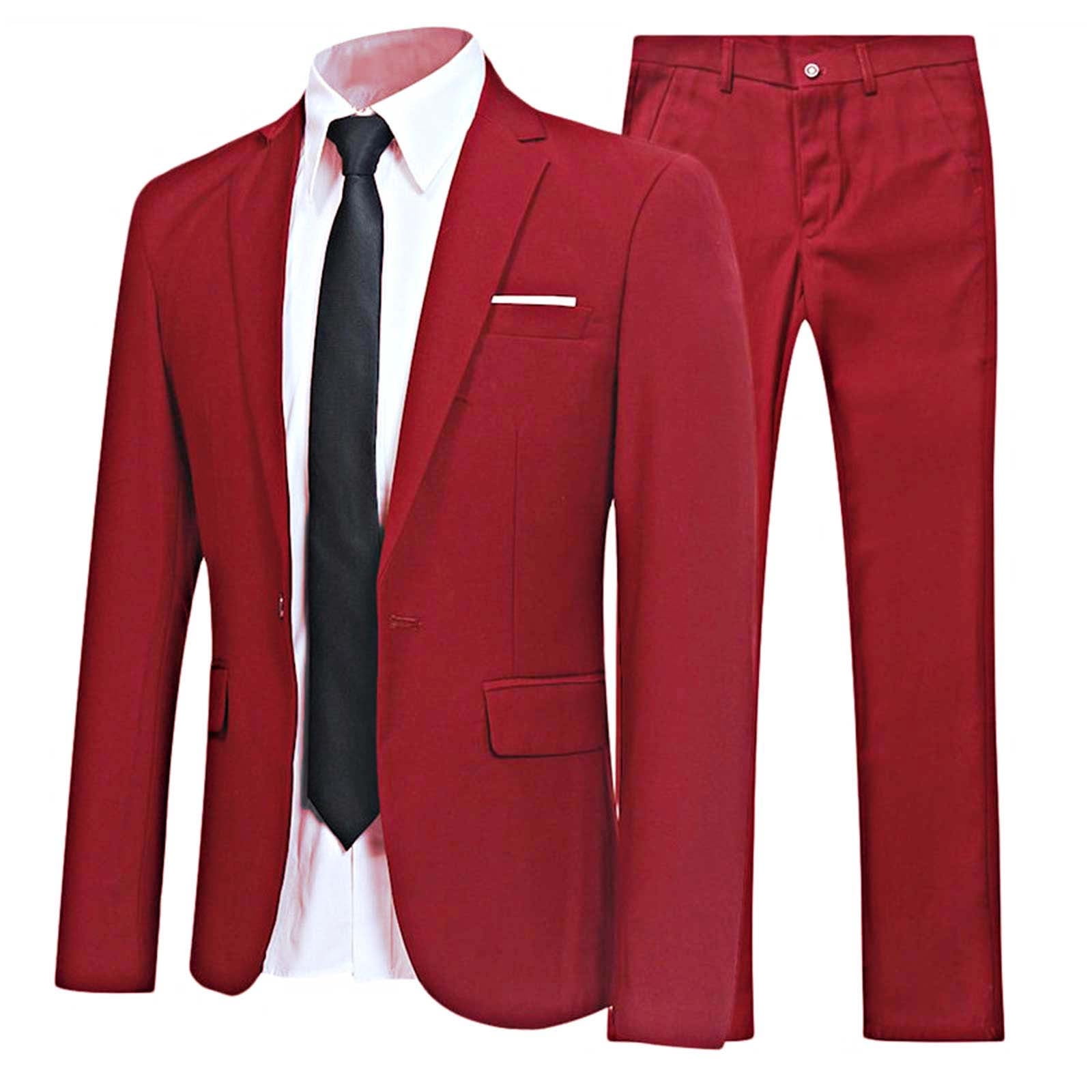 Men's White Blazer Jacket Two Toned Tuxedo main image 1