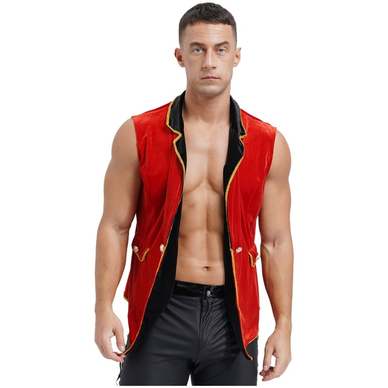 Red velvet tailcoat clearance