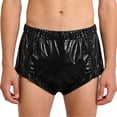 thumbnail image 1 of vastwit Waterproof Side Zipper Tear-away Underpants Leak-proof Diaper Cover Panties for Adults Special Needs Black 3XL, 1 of 6