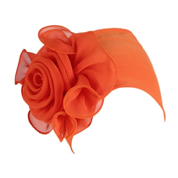 vbnergoie Women Ladies Retro Big Flowers Hat Turban Hat Cap Pile Cap Male Hats And Caps 47 Brand Caps