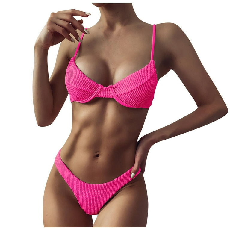 Push up bikini sets uk online