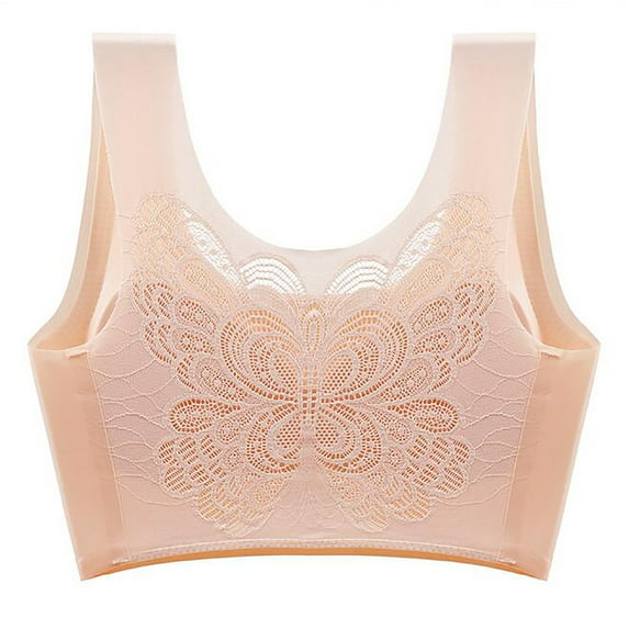 vbnergoie Women's Stretch Plus Size Sports Bra Underwear Yoga Hollow Out Bra Women Bras plus Size 46dd Bra
