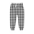 thumbnail image 1 of vdgthytj Boys Girls Christmas Sweatpants Kids Plaid Elastic Waist Drawstring Athletic Joggers Pants with Pockets, 1 of 3