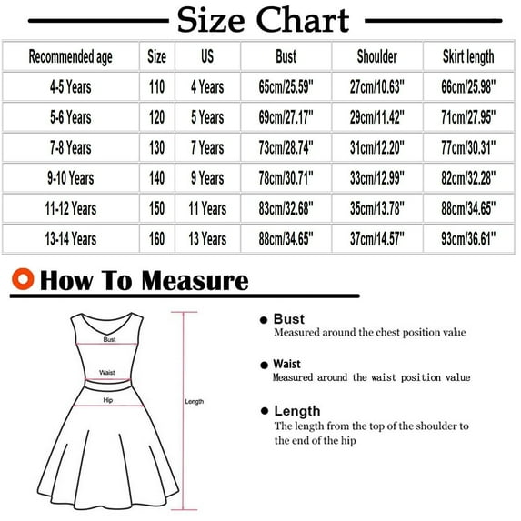 vdgthytj Girls Summer Midi Dresses Kids Round Neck Polka Dots Sleeveless A-Line Flowy Knee Length Dress 4-14 Years