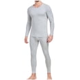 thumbnail image 1 of vdgthytj Men's Long Johns Thermal Underwear Set Base Layer Long Sleeve Top and Bottom Pajamas Fall Winter Clothes, 1 of 7