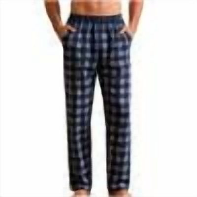 vdgthytj Mens Pajama Pants Plaid Bottoms Sleepwear Pj Sleep Straight Leg Lounge Pants with Pockets