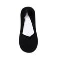 thumbnail image 1 of vdgthytj No Show Socks Women Invisible Liner Silicone Heel Grip Solid Casual Low Cut Socks for Flats Shoes(One Size,Black), 1 of 4