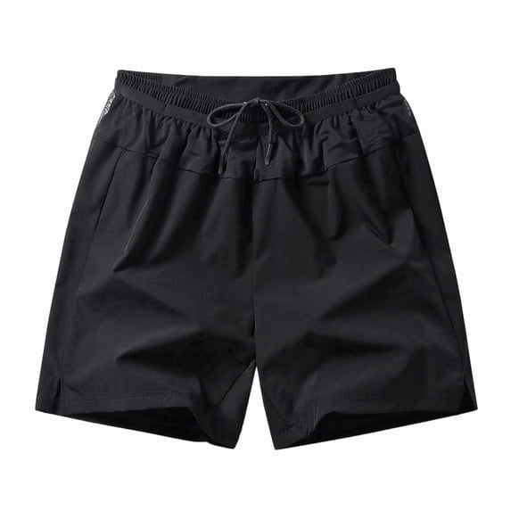 vdgthytj Running Shorts for Men Summer Quick Dry Lightweight Breathable Drawstring Waist Outdoor Athletic Shorts with Mesh Pockets