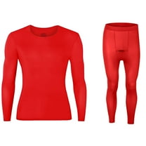 vdgthytj Thermal Underwear for Men Long Johns Base Layer Mens Thermals Cold Weather Top and Bottom Set