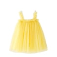 thumbnail image 1 of vdgthytj Toddler Baby Girl Tulle Dress Cute Sleeveless Mesh Layered Princess Holiday Party Dress Summer Outfits, 1 of 5