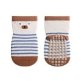 thumbnail image 1 of vdgthytj Toddler Baby Non Slip Socks Boys Girls Cute Printed Cotton Crew Socks for Kids Multi Colors 0-5 Years, 1 of 3