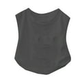 thumbnail image 1 of vdgthytj Toddler Boys Sports T-Shirt Summer Casual Crewneck Sleeveless Basic Tank Tops for Kids, 1 of 3