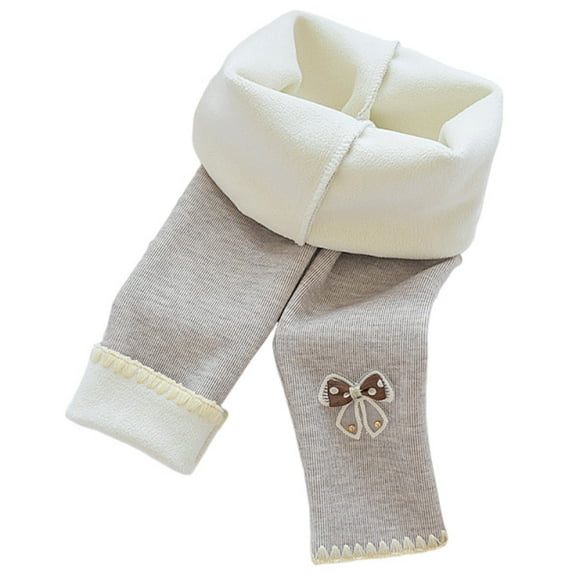 vdgthytj Toddler Girls Fleece Lined Leggings Thermal Thick Cute High Waist Winter Pants Kids Warm Tights