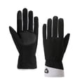 thumbnail image 1 of vdgthytj Women Waterproof Gloves Touch Screen Fleece Lined Warm Winter Cold Weather Outdoor Cycling Handwear(One Size,Black), 1 of 4