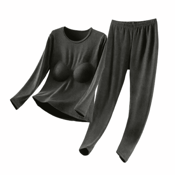 vdgthytj Womens Thermal Underwear Sets Long Johns Long Sleeve Base Layer Top Leggings Pajamas for Cold Weather