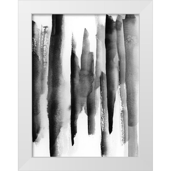 vdk atelier 25x32 White Modern Wood Framed Museum Art Print Titled - Band W 2