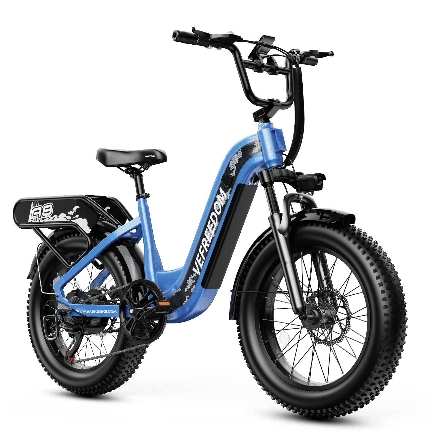 vefreedom Electric Bike for Adults with Peak 500W Motor, 48V 20Ah