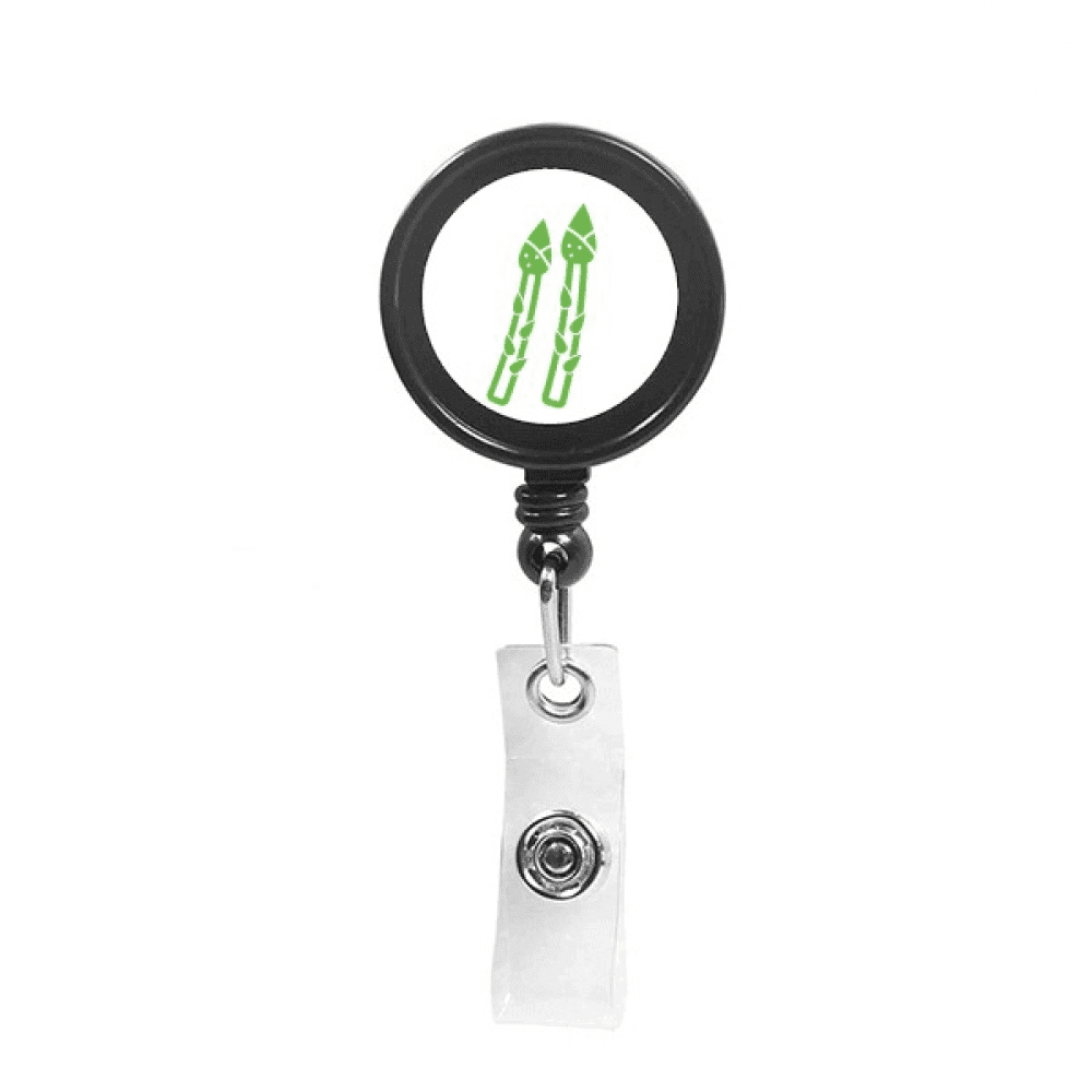 vegetable expression happy   body Retractable Keychain Badge Holder ID Badge