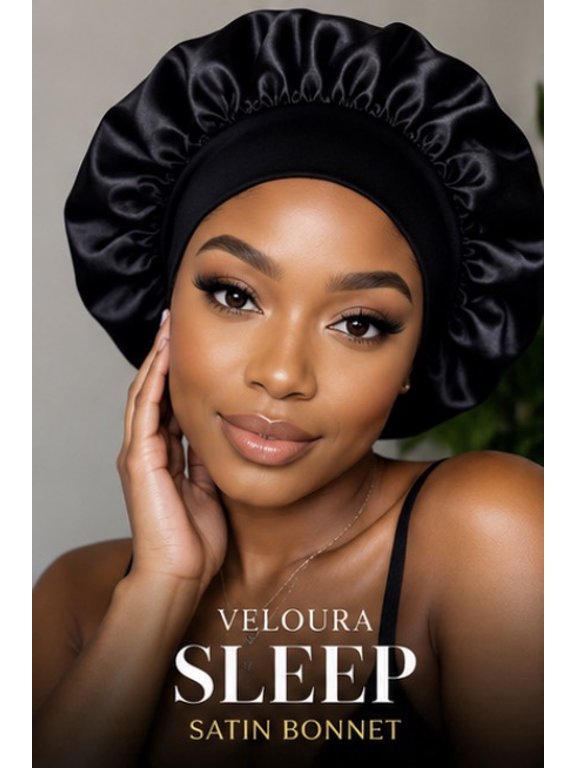 veloura sleep satin bonnet
