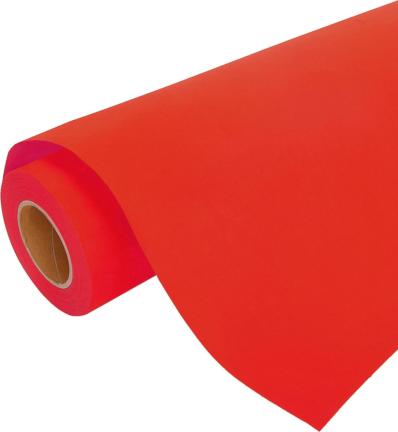 velvet red 20" heat transfer vinyl film cut roll 20" wide by the yard