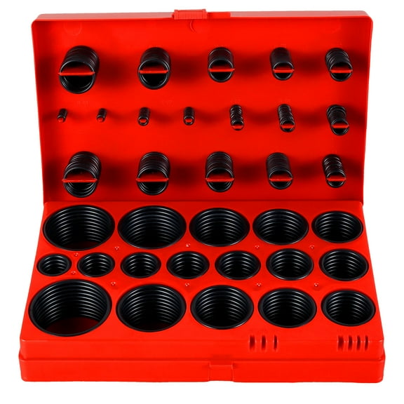 verlacod 419Pcs O-Rings Gasket Kit Rubber Washer Assortment Set 32 Sizes Premium Plumbing Sealing Gasket Set for Plumbing Automotive