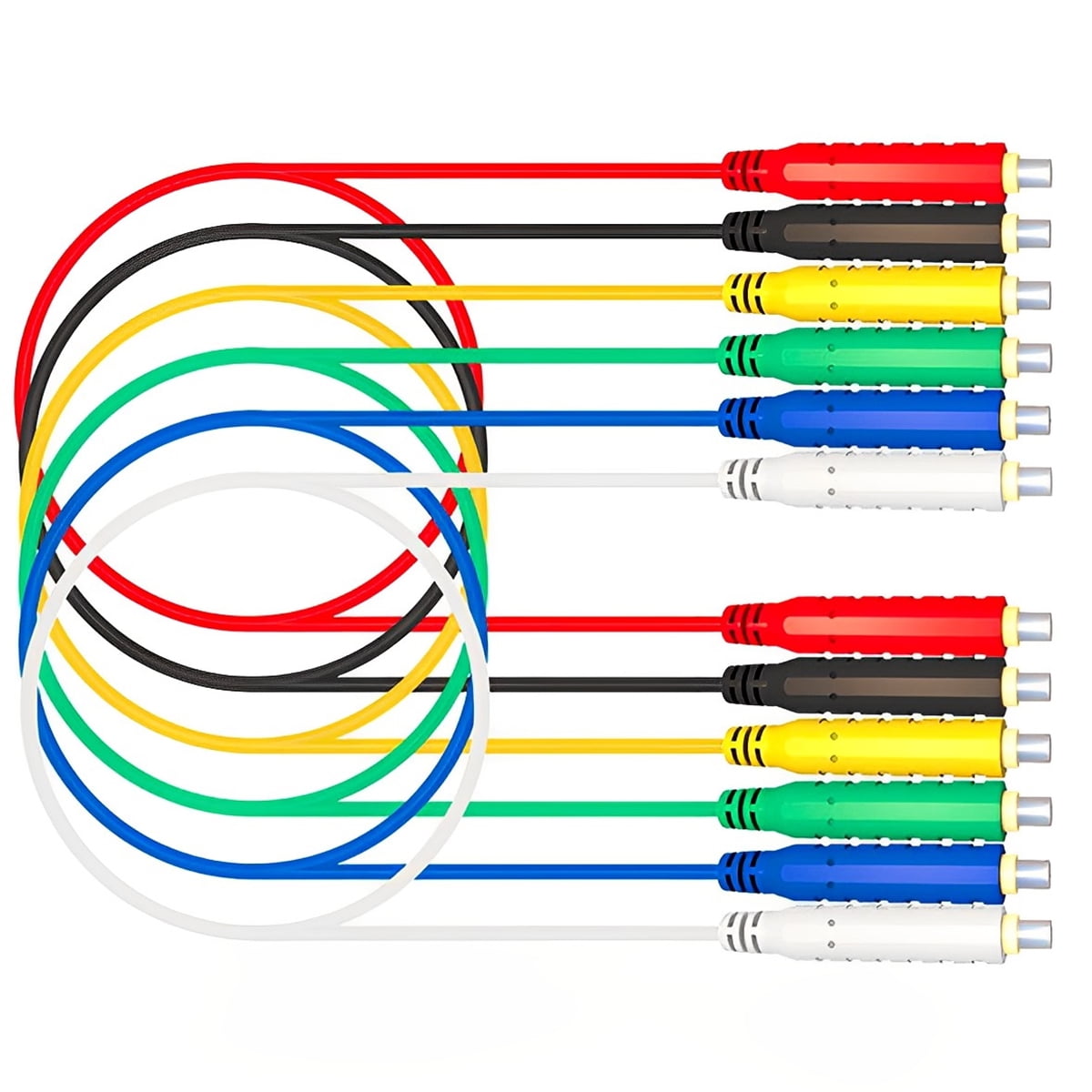 verlacod 6Pcs Test Leads 30V AC/5A 20AWG Professional Low