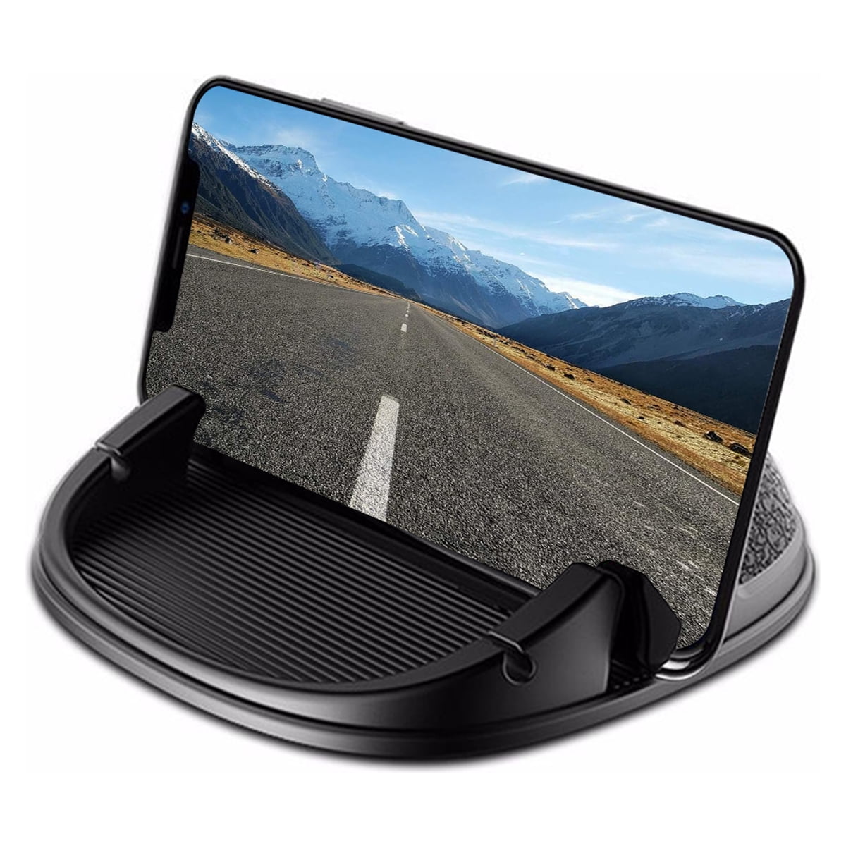 verlacod Car Phone Mount Silicone Dashboard Phone Holder 360° Rotatable