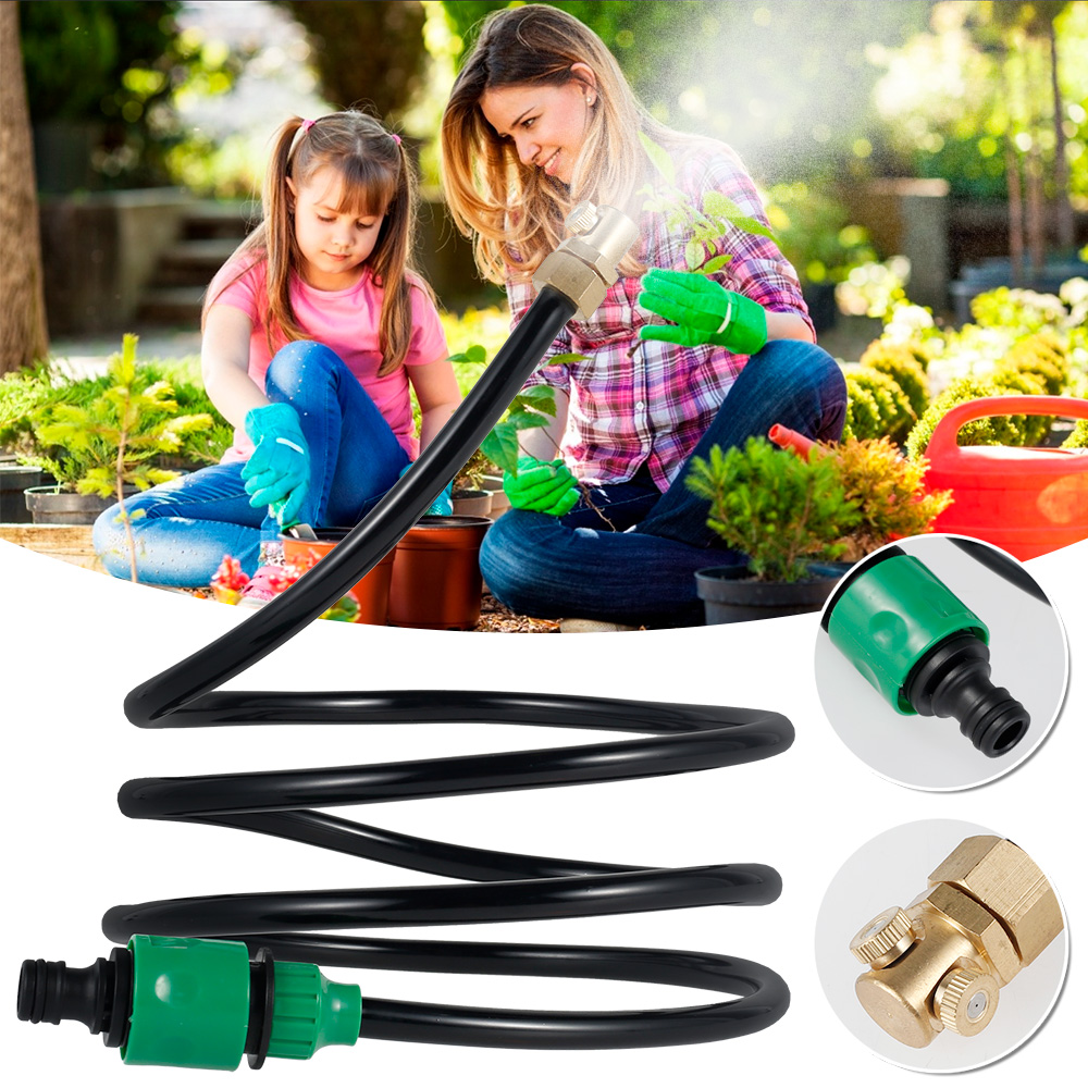 verlacod Mist Stand Misters for Outside Patio 6.56Ft Cool To 20 Degrees for Garden Plants