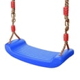 thumbnail image 1 of verlacod Plastic Swing Seat with Adjustable Rope Swing for Children Adults Swing Set -Outdoor Indoor Tree Backyard Playground-Blue, 1 of 7