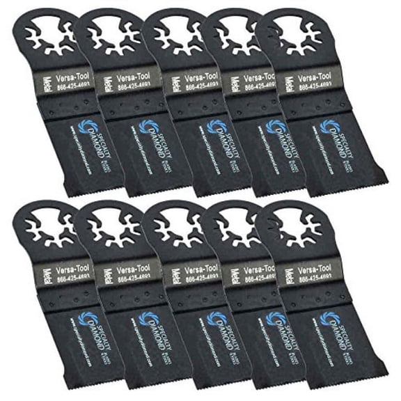 Versa Tool MBA10B 35mm Bi-MetalBlades for Oscillating Tools - 10 Pack